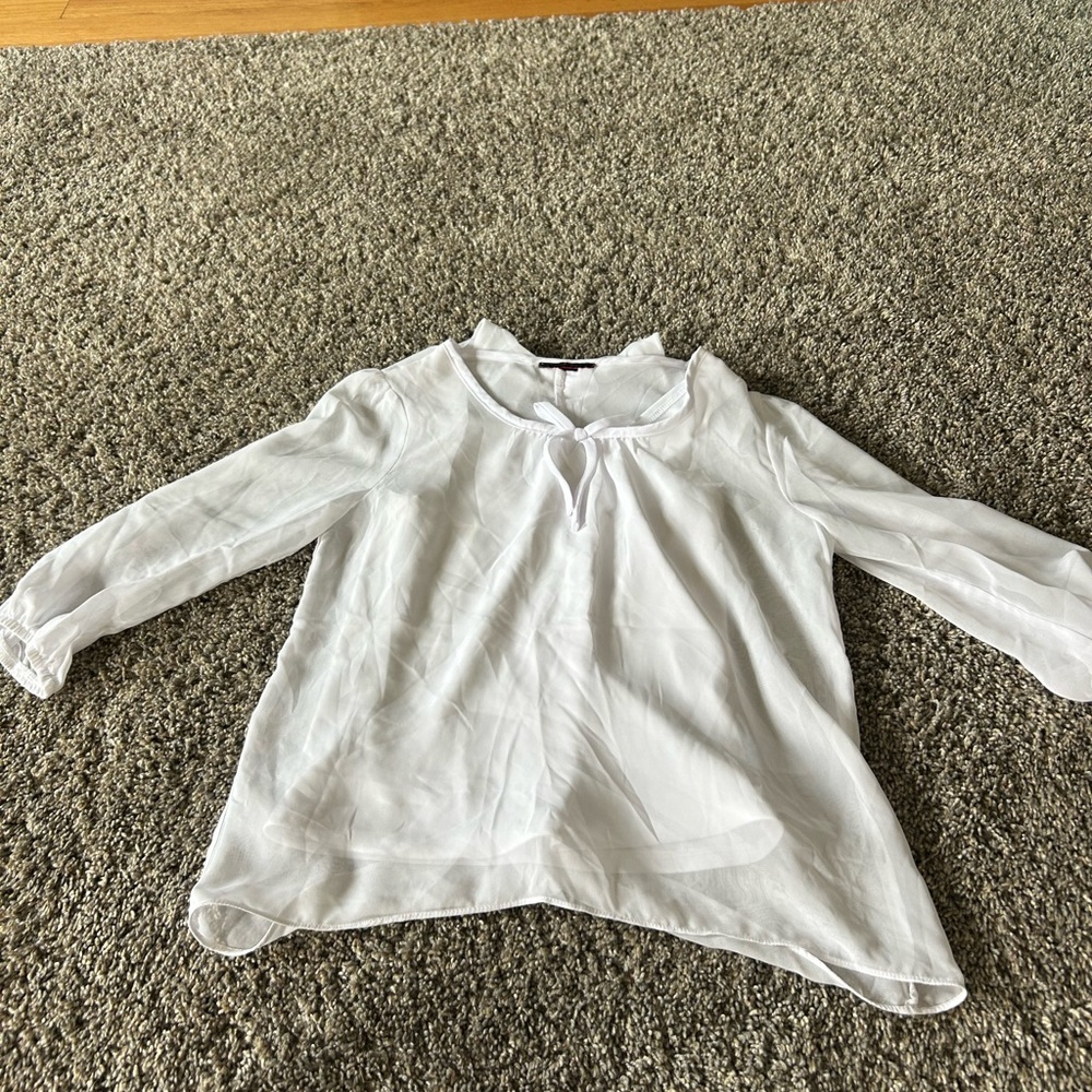 I.N. Girl Girls White Blouse
